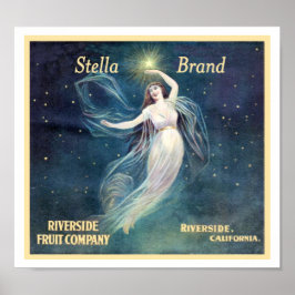 Vintages Obst Poster