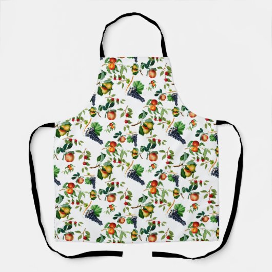 Vintages Obst Schürze (Vorderseite)