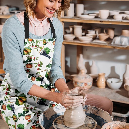 Vintages Obst Schürze