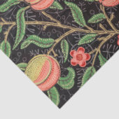 Vintages Obst und Blume Dunkle Akademie Seidenpapier (Ausschnitt)