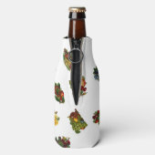 Vintages Obst und Blume Flaschenkühler (Flasche Rückseite)
