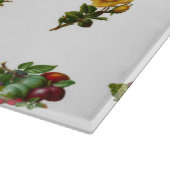 Vintages Obst und Blume Schneidebrett (Ecke)
