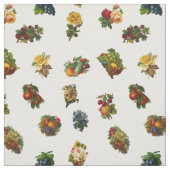Vintages Obst und Blume Stoff (Muster)