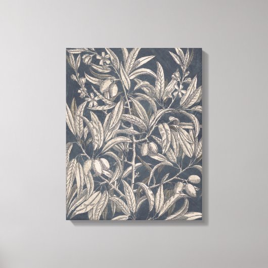 Vintages Obst und Gemüse I Leinwanddruck (Vorderseite)