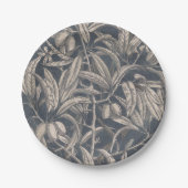 Vintages Obst und Gemüse I Pappteller (Vorderseite)