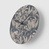 Vintages Obst und Gemüse I Runde Wanduhr (Winkel)