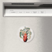 Vintages Octopus Magnet (In Situ (Geschirrspüler))