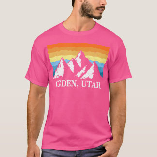 Vintages Ogden Utah Bergsee-Zauber im Val Piora T-Shirt