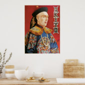 Vintages Okito Magician Poster (Küche)