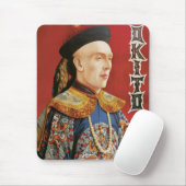 Vintages Okito Magier-Plakat Mousepad (Mit Mouse)