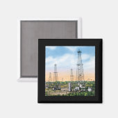 Vintages Oklahoma Magnet (Vorderseite/Rückseite)