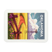 Vintages Oklahoma Magnet (Horizontal)