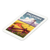 Vintages Oklahoma Magnet (Linke Seite)