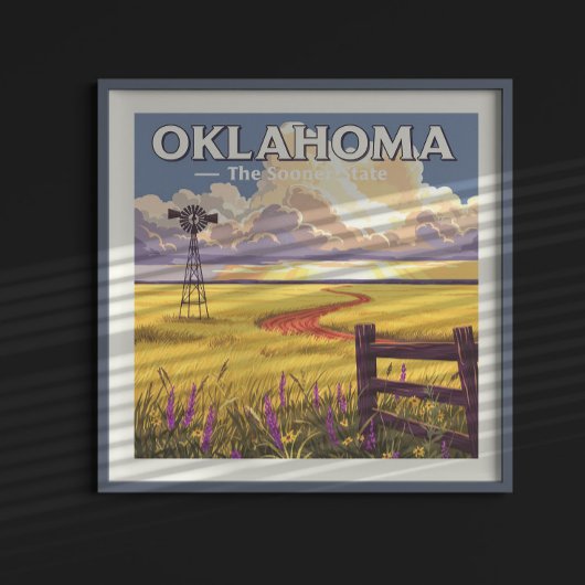 Vintages Oklahoma Poster