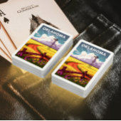 Vintages Oklahoma Spielkarten