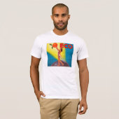 Vintages Öko Orange T-Shirt (Vorne ganz)