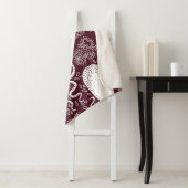 Vintages Oktopus-Muster. Sherpadecke (Beispiel)