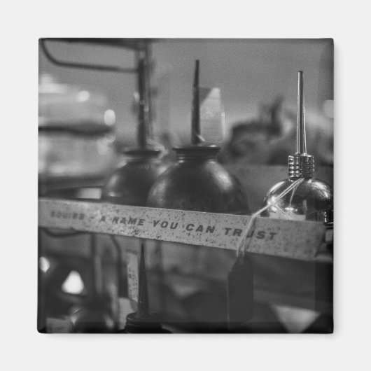 Vintages Öl Magnet (Vorne)