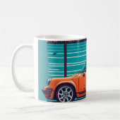 Vintages Oldtimer Kaffeetasse (Links)