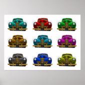 Vintages Oldtimer Poster (Vorne)