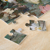 Vintages Ölgemälde von Wildblumen Puzzle (Seite)
