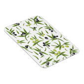 Vintages Olivenmuster Magnet (Rechte Seite)