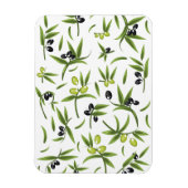 Vintages Olivenmuster Magnet (Vertikal)