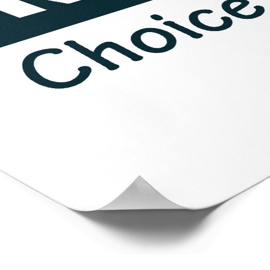 Vintages Ölzeichen Poster (Ecke)