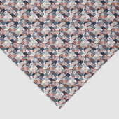 Vintages Oma-Quiltmuster Seidenpapier (Ausschnitt)