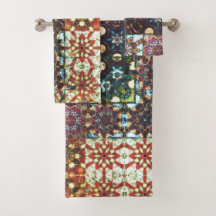 Vintages, opak-kaleidoskopisches Mosaik