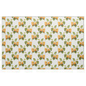 Vintages Orange Apricots Wasserfarbmuster Stoff (Fat Quarter (45,7 x 55,9 cm))