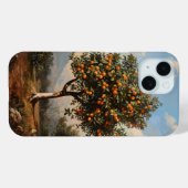 Vintages Orangenbaumgemälde Case-Mate iPhone Hülle (Rückseite (Horizontal))