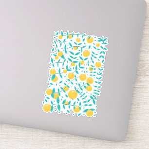 Vintages Orangenobst Aufkleber