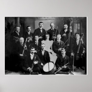 Vintages Orchester Poster