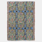 Vintages orientalisches arabisches Muster Decke (Vorderseite Vertikal)