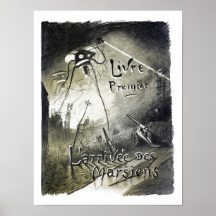 Vintages Original-Alien-Invasion 28"×20" Poster