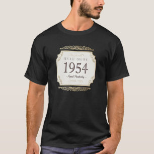 Vintages Originalalter 1954 perfekt Geboren 69. T-Shirt