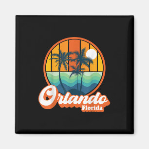 Vintages Orlando Florida Sommerurlaub Strand Souv Magnet
