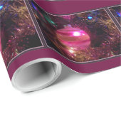 'Vintages Ornament' - Weihnachtsgeschenk Geschenkpapier (Rolleneckpunkt)