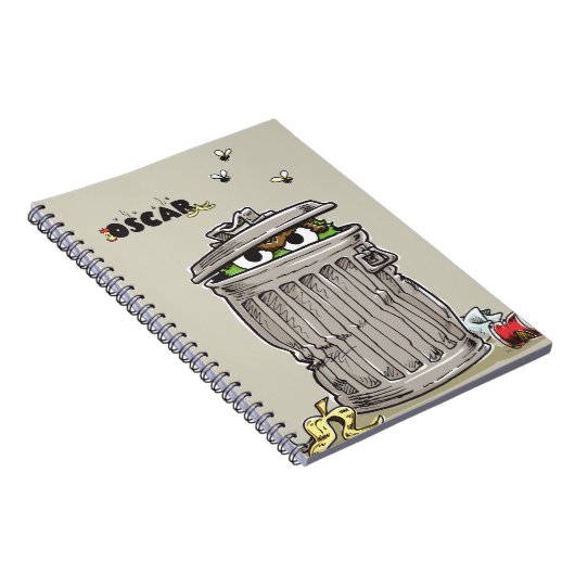 Vintages Oscar in Mülleimer Notizblock (Rechte Seite)