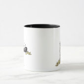 Vintages Oscar in Mülleimer Tasse (Zentrum)