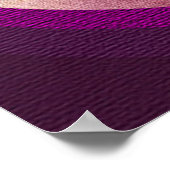 Vintages Osterangel Texturenposter Poster (Ecke)