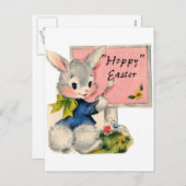 Vintages Osterbild Feiertagspostkarte (Vorne/Hinten)