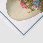 Vintages Ostereig Seidenpapier (Ausschnitt)