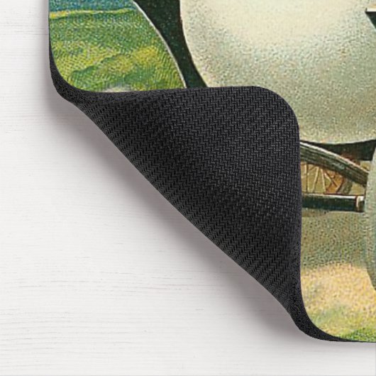 Vintages Ostern Mousepad (Ecke)