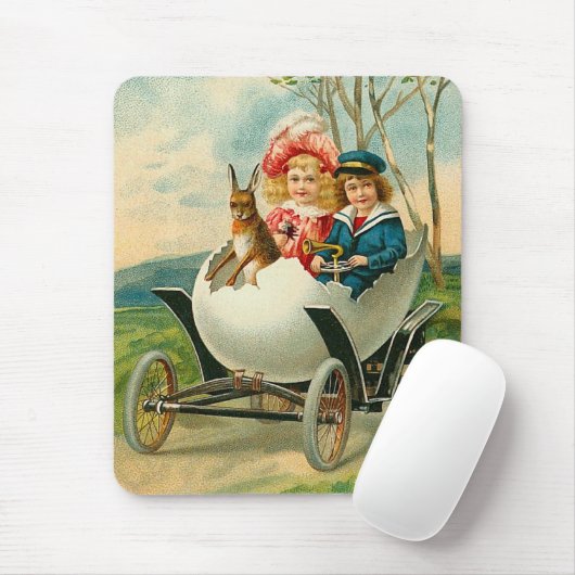 Vintages Ostern Mousepad (Mit Mouse)