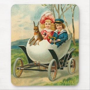 Vintages Ostern Mousepad