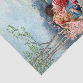 Vintages Ostern Seidenpapier (Ausschnitt)