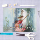 Vintages Ostern Seidenpapier (Handwerk)