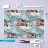 Vintages Ostern Seidenpapier (Handwerk)